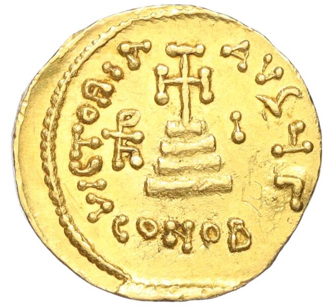 Монета Солид 610-641 года Византийская Империя — Ираклий (Артикул K12-17023)