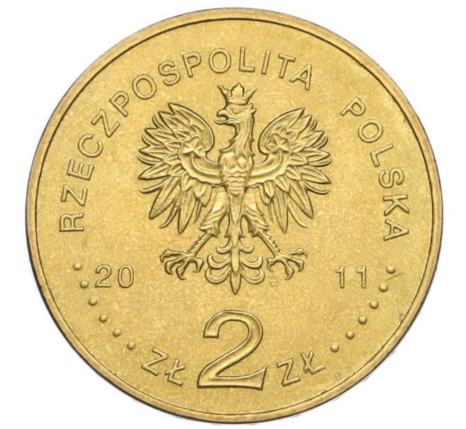 Монета 2 злотых 2011 года Польша «Города Польши — Краков» (Артикул K12-16966)