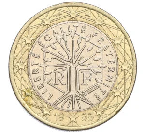 1 евро 1999 года Франция