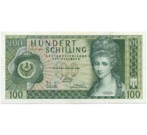 100 шиллингов 1969 года Австрия
