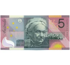 5 долларов 2001 года Австралия