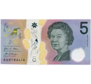 5 долларов 2016 года Австралия