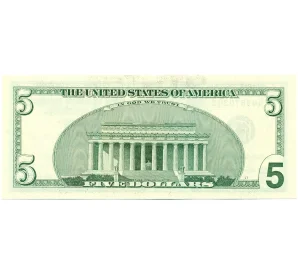 5 долларов 2006 года США