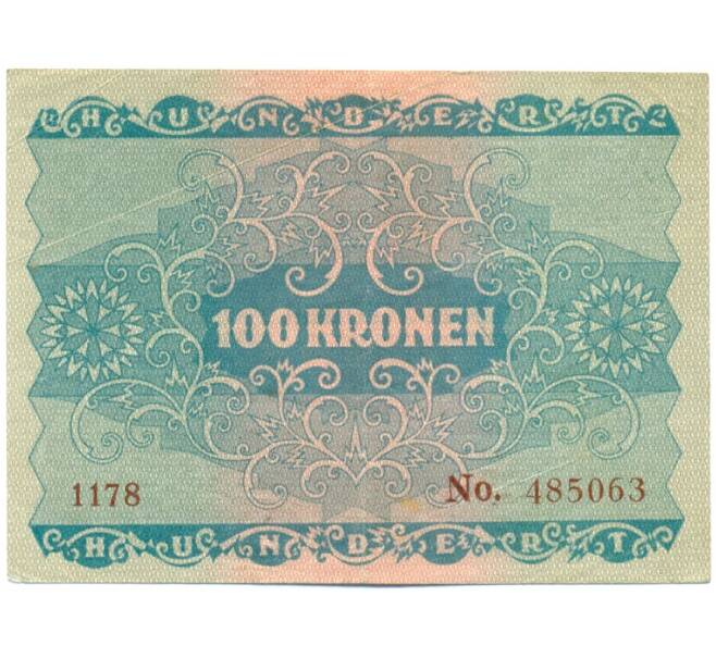 Банкнота 100 крон 1922 года Австрия (Артикул K12-17217)