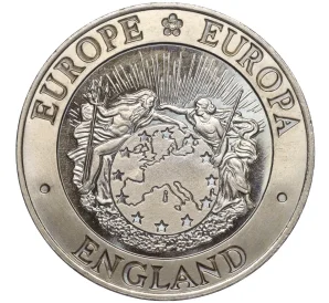 25 экю 1992 года Англия «Святой Георгий и дракон»
