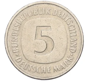 5 марок 1975 года G Западная Германия (ФРГ)