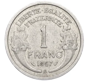 1 франк 1957 года В Франция