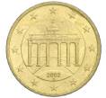 Монета 50 евроцентов 2002 года D Германия (Артикул T11-08379)