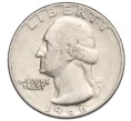 Монета 1/4 доллара (25 центов) 1966 года США (Артикул T11-08343)