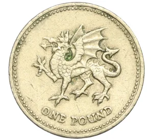 1 фунт 2000 года Великобритания