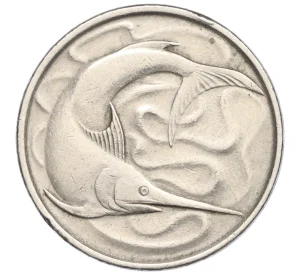 20 центов 1976 года Сингапур