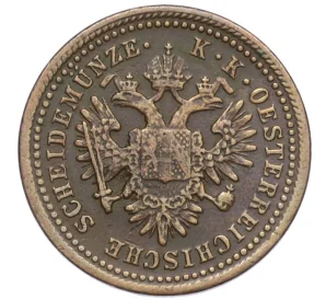 1 крейцер 1851 года B Австрия