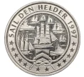 Монета 2 евро 1997 года Нидерланды «Внутренняя навигация — корабль и 3 чайки» (Артикул T11-08422)
