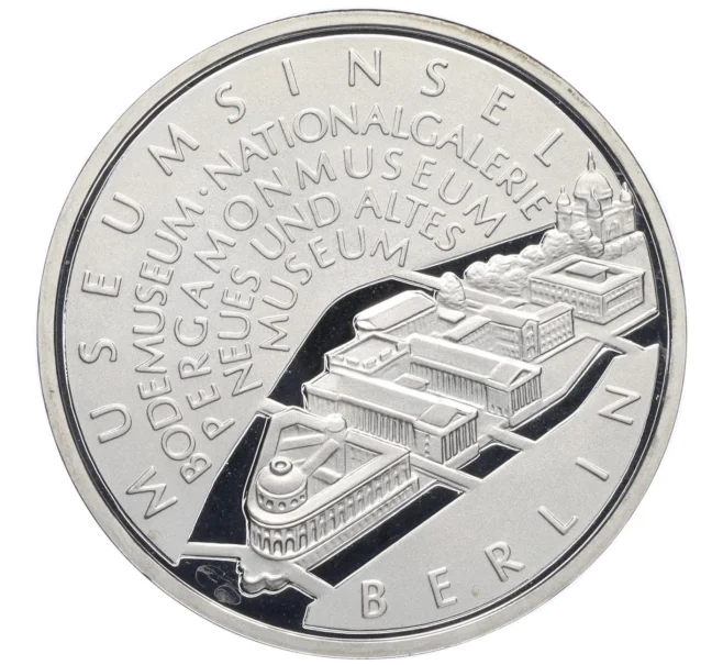 Монета 10 евро 2002 года A Германия «Берлинский музей» (Артикул K12-17409)