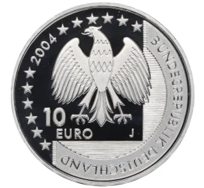 10 евро 2004 года J Германия «Национальный парк Гамбургские ватты»
