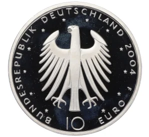 10 евро 2004 года F Германия «200 лет со дня рождения Эдуарда Мерике»