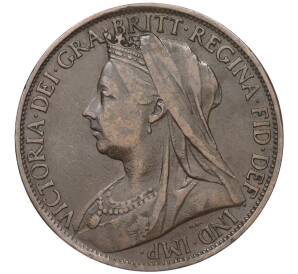 1 пенни 1897 года Великобритания — Фото №2
