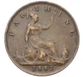 Монета 1 фартинг 1885 года Великобритания (Артикул K12-17538)