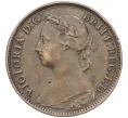 Монета 1 фартинг 1885 года Великобритания (Артикул K12-17538)