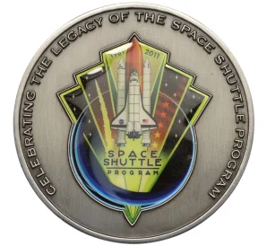 Памятная медаль НАСА (США) 2011 года «Программа Спейс шаттл»