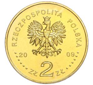 2 злотых 2009 года Польша «90 лет Верховной контрольной палате»