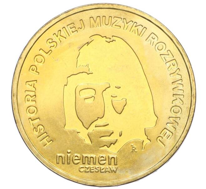 Монета 2 злотых 2009 года Польша «История польской музыки — Чеслав Немен» (Артикул K12-17611)