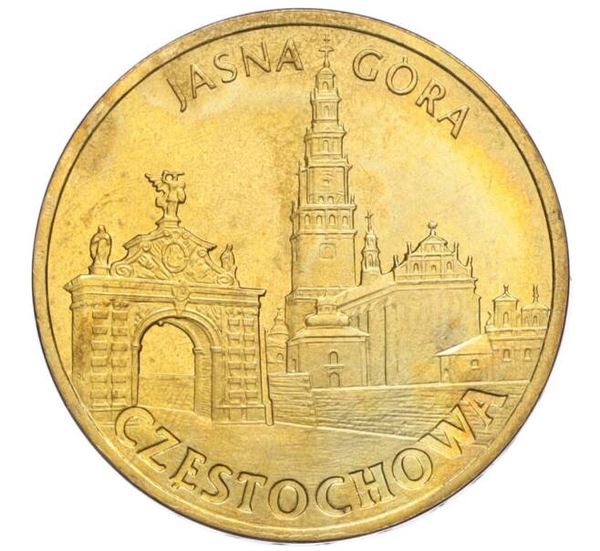 Монета 2 злотых 2009 года Польша «Города Польши — Ченстохова» (Артикул K12-17619)