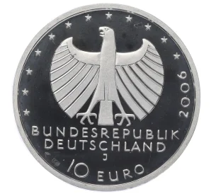 10 евро 2006 года J Германия «650 лет Ганзейскому союзу»