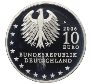 10 евро 2006 года A Германия «800 лет городу Дрездену»