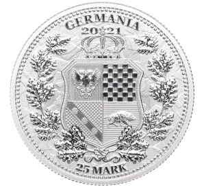 25 марок 2023 года Германия «Аллегории Австрии и Германии»