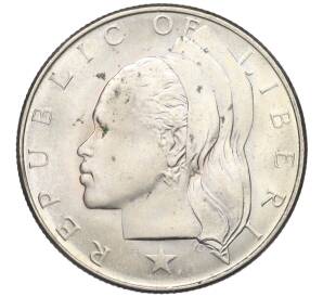 50 центов 1973 года Либерия