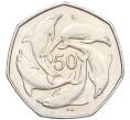 Монета 50 пенсов 1997 года Гибралтар (Артикул K12-17956)