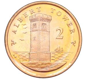 2 пенса 2007 года Остров Мэн — Фото №1