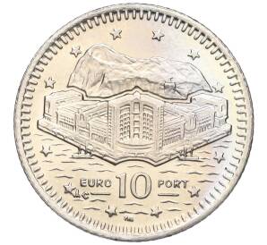 10 пенсов 2002 года Гибралтар — Фото №1