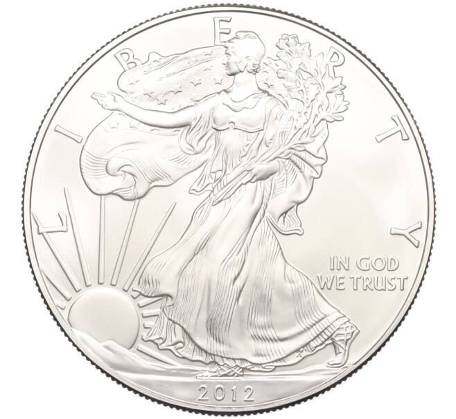 Монета 1 доллар 2012 года США «Шагающая Свобода» (Артикул M2-74549)
