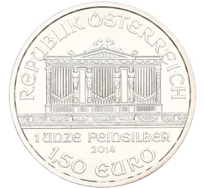 1.50 евро 2018 года Австрия «Венская филармония»