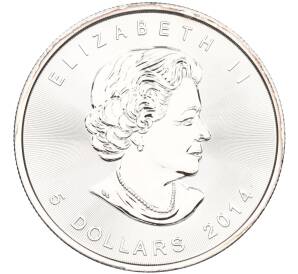 5 долларов 2014 года Канада «Кленовый лист»