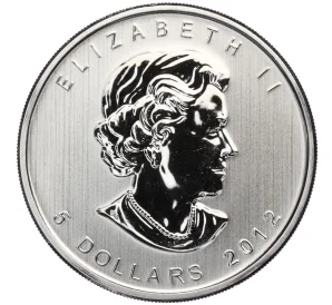 5 долларов 2012 года Канада «Канадская Фауна — Лось»