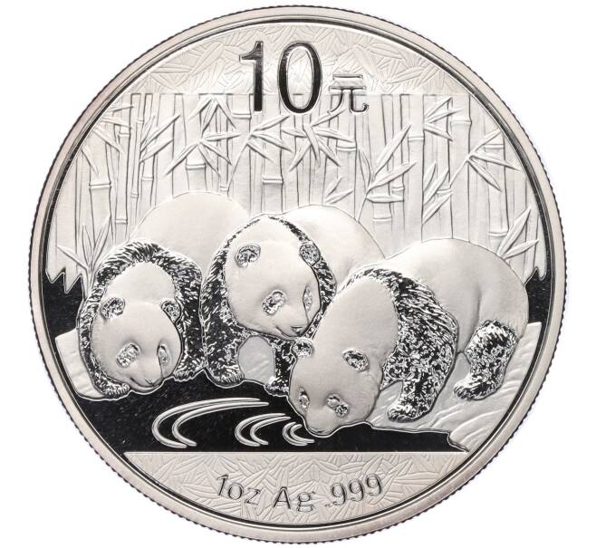 Монета 10 юаней 2013 года Китай «Панда» (Артикул M2-74575)
