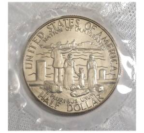 1/2 доллара (50 центов) 1986 года D США «100 лет статуе Свободы» (в запайке) — Фото №1