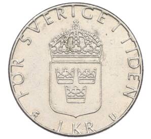 1 крона 1981 года Швеция