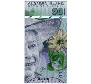 50 долларов 2018 года Остров Альдабра