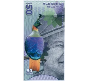 50 долларов 2018 года Остров Альдабра