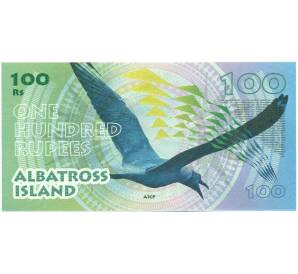 100 рупий 2016 года Остров Альбатрос