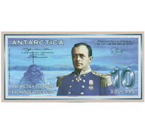 10 антарктических долларов 2001 года Антарктика