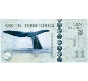 11 полярных долларов 2013 года Арктические территории