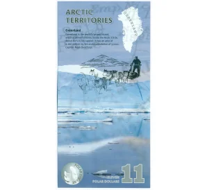 11 полярных долларов 2013 года Арктические территории