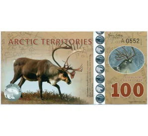 100 полярных долларов 2017 года Арктические территории
