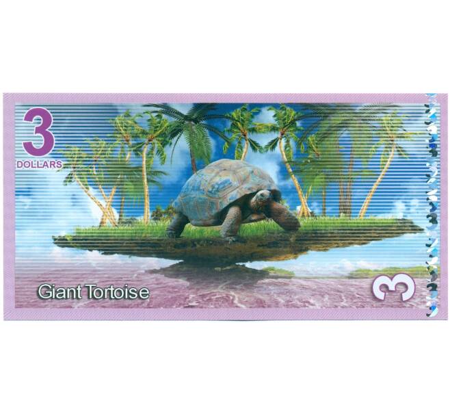 3 доллара 2017 года Остров Альдабра (Артикул K12-18519)