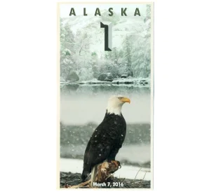 1 северный доллар 2016 года Аляска